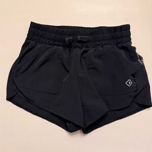 Abercrombie Kids Black Athletic Shorts